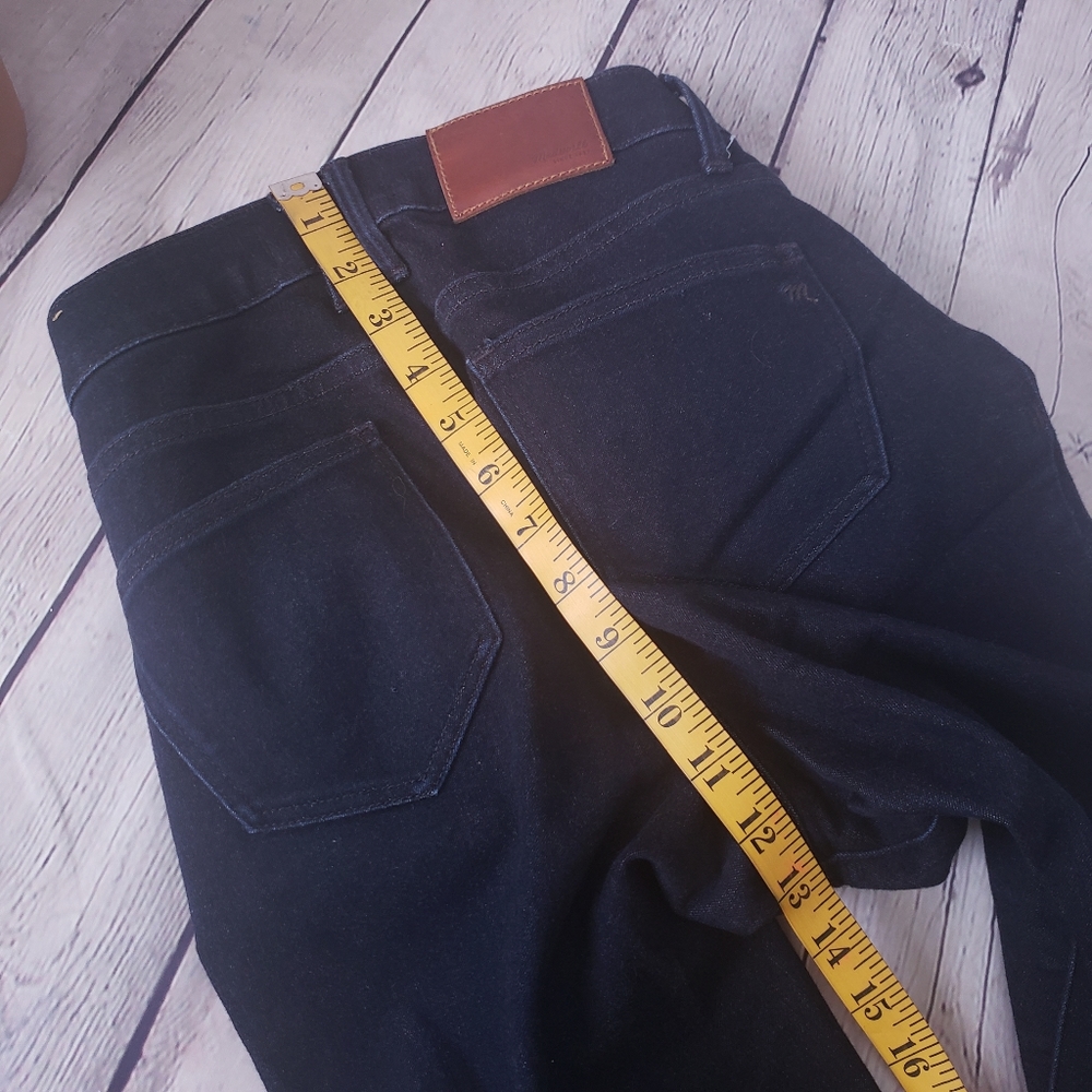 Madewell Dark Wash Mid-Rise Jeggings size 26 - Picture 13 of 14
